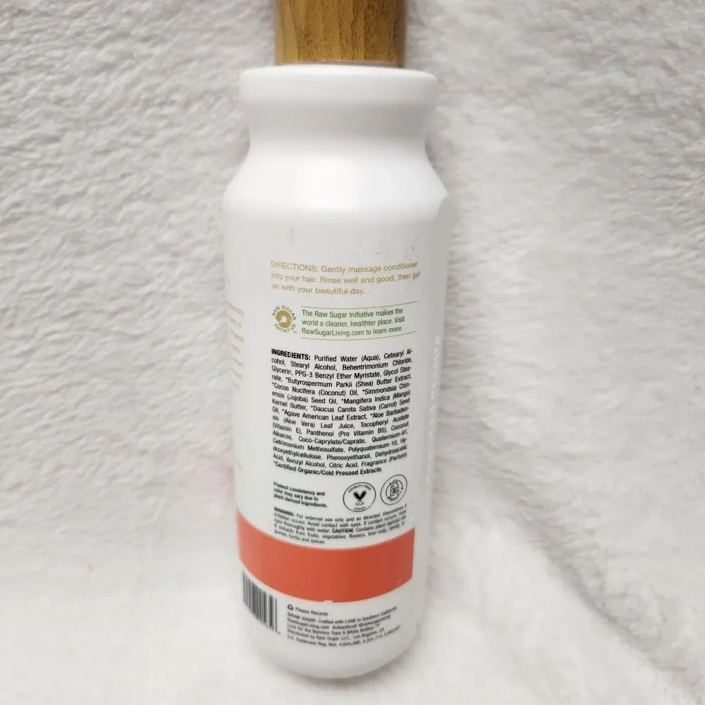 Raw Sugar the bounce back Conditioner 18 oz.